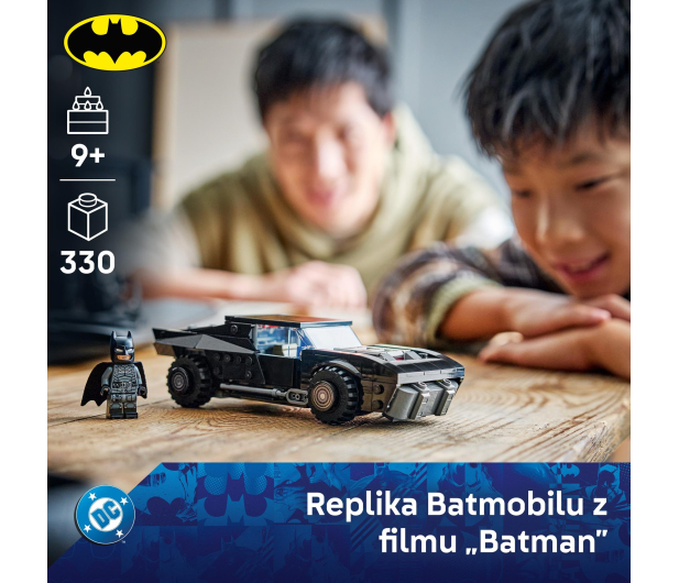 LEGO SUPER HEROES 76332 Batmobil z filmu Batman - 1488458 - zdjęcie 4